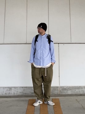 「スケシュー」｜＝＝トム＝＝さん（メンズ・174cm）の春コーディネート