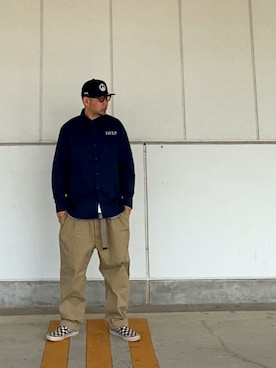 「MAYK（メイク）のアイテム」を使った、＝＝トム＝＝さん（メンズ・174cm）の春コーディネート