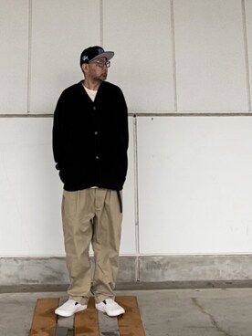 「TENBOX（テンボックス）のアイテム（スニーカー）」を使った、＝＝トム＝＝さん（メンズ・174cm）の春コーディネート