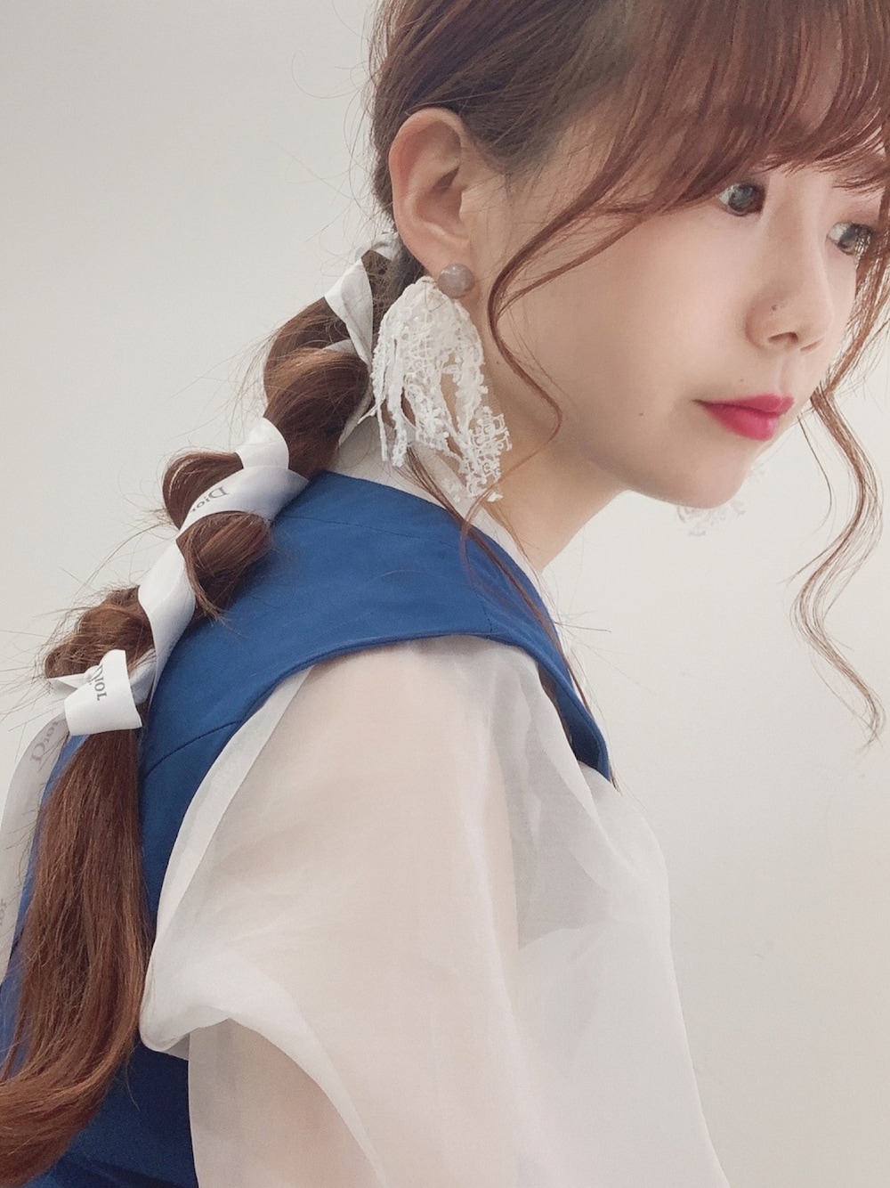 Diorのバンダナ/スカーフを使った人気ファッション