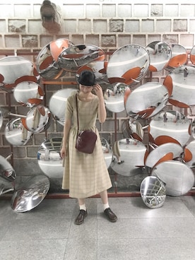 「merry jenny（メリージェニー）のアイテム（ワンピース/ドレス）」を使った、ハヤシ　アンナさん（レディース・168cm）の秋コーディネート