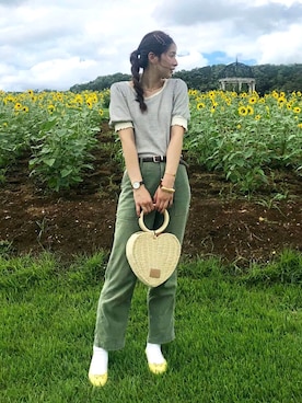 ハヤシ　アンナさん（レディース・171cm）の夏コーディネート