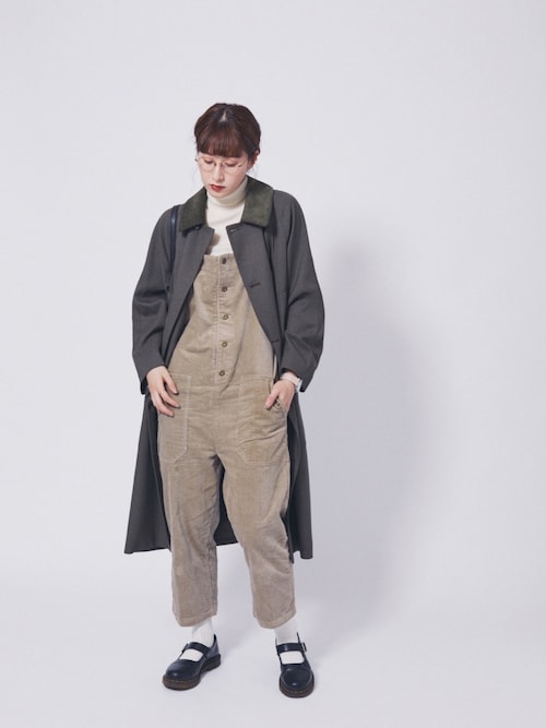 [ファッジ×エムピーストア]【HCコラボ】レイルウェイコート(グレー) MACKINTOSH PHILOSOPHY（ﾏｯｷﾝﾄｯｼｭ ﾌｨﾛｿﾌｨｰ）の「【FUDGEコラボ】レイル