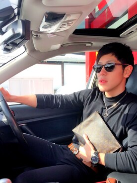 「PRO TREK(プロトレック)のアイテム」を使った、KEEさん(メンズ・172cm)の冬コーディネート