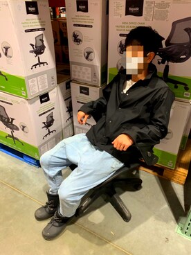 「CONVERSE（コンバース）のアイテム（ナイロンジャケット）」を使った、KEEさん（メンズ・172cm）の春コーディネート