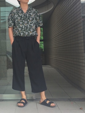 たらこさん（メンズ・180cm）の夏コーディネート