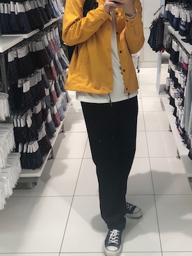 「Carhartt WIP（カーハートダブリューアイピー）のアイテム（ブルゾン）」を使った、reoさん（メンズ・180cm）の冬コーディネート