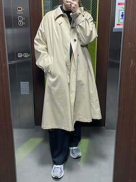 「990v3」｜「アイテム（ジャケット/アウター）」を使った、reoさん（メンズ・181cm）の冬コーディネート