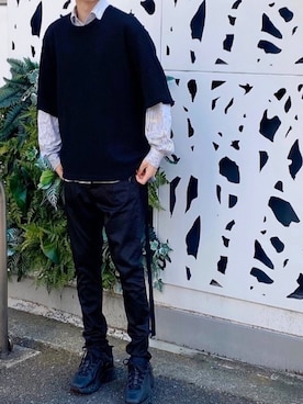 京極さん(メンズ・170cm)の春コーディネート