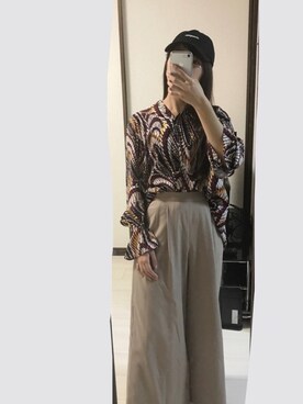 夏実さん（レディース・156cm）の夏コーディネート