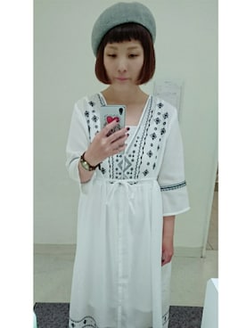 「Crisp（クリスプ）のアイテム（アナログ腕時計）」を使った、☺︎ i k u m i ☺︎さん（レディース・159cm）の春コーディネート
