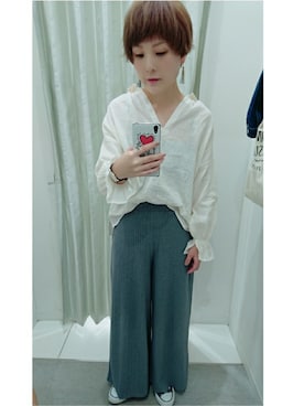 ☺︎ i k u m i ☺︎さん(レディース・159cm)の夏コーディネート