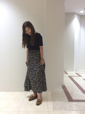 「タッセルシューズ」｜ORientalTRaffic ルミネ立川店さん（レディース・159cm）の秋コーディネート