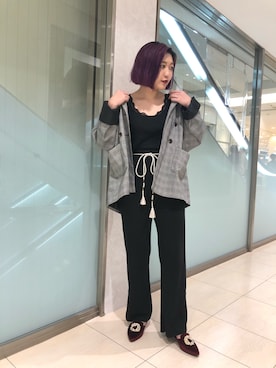 ORientalTRaffic ルミネ立川店さん（レディース・159cm）の秋コーディネート