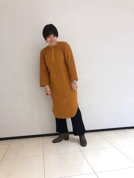 「WA ORiental TRaffic（ダブルエーオリエンタルトラフィック）のアイテム（ブーツ）」を使った、ORientalTRaffic ルミネ立川店さん（レディース・165cm）の冬コーディネート