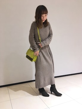 「8419」｜ORientalTRaffic ルミネ立川店さん（レディース・159cm）の冬コーディネート