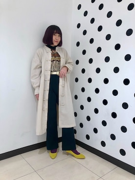 「派手」｜ORientalTRaffic ルミネ立川店さん（レディース・159cm）の冬コーディネート