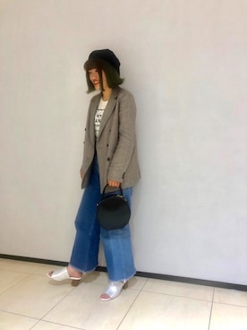 「チャンキーヒール」｜ORientalTRaffic ルミネ立川店さん（レディース・159cm）の春コーディネート