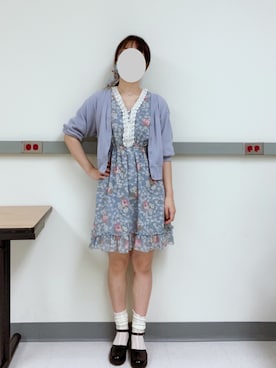 「日常」｜「アイテム（ワンピース/ドレス）」を使った、yanagiwさん（レディース・160cm）の秋コーディネート