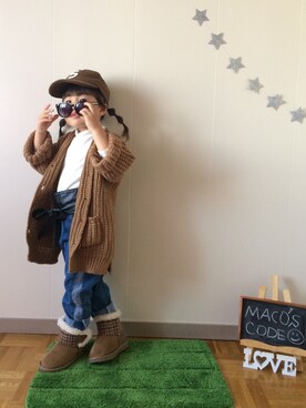 macomama111 さん（キッズ・100cm）の秋コーディネート