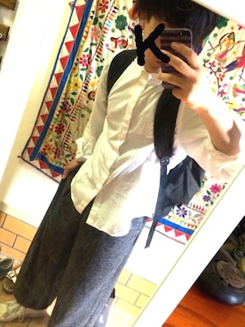 「Y's（ワイズ）のアイテム（スニーカー）」を使った、きむさん（メンズ・168cm）の春コーディネート