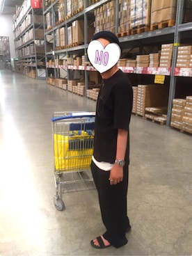 Hanaさん（メンズ・172cm）の夏コーディネート