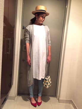 YOSHIさん（レディース・166cm）の夏コーディネート