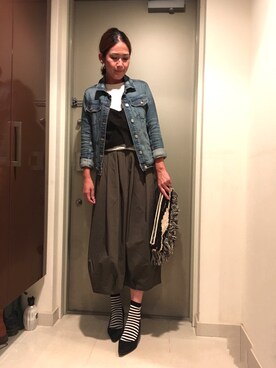 YOSHIさん（レディース・166cm）の秋コーディネート