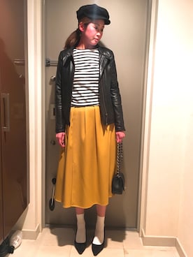 YOSHIさん（レディース・166cm）の冬コーディネート