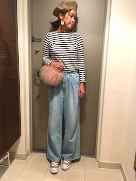 YOSHIさん（レディース・166cm）の秋コーディネート