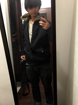 「ALTAMONT（オルタモント）のアイテム」を使った、TOさん（メンズ・165cm）の冬コーディネート