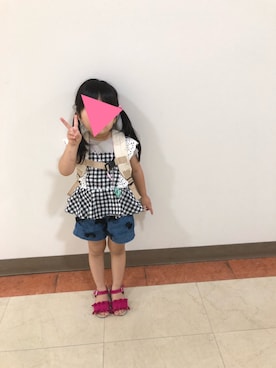 むた🐈さん(キッズ・90cm)の夏コーディネート