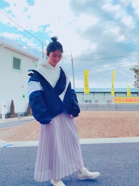 「Spick & Span（スピックアンドスパン）のアイテム（パーカー）」を使った、ssaa---kkuuさん（レディース・163cm）の冬コーディネート