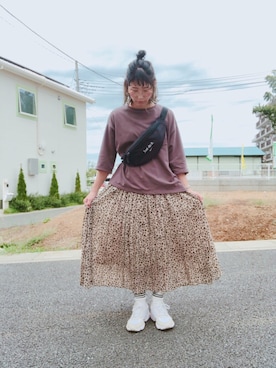 「SHIPS（シップス）のアイテム（ボディバッグ/ウエストポーチ）」を使った、ssaa---kkuuさん（レディース・163cm）の秋コーディネート