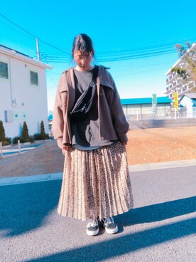「SHIPS（シップス）のアイテム（ボディバッグ/ウエストポーチ）」を使った、ssaa---kkuuさん（レディース・163cm）の冬コーディネート