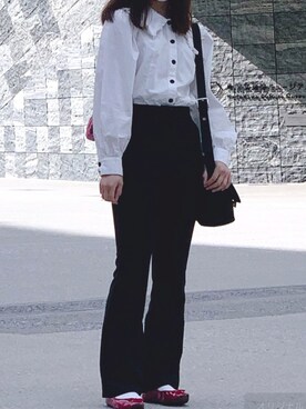 「shein」｜AYANAさん（レディース・158cm）の春コーディネート