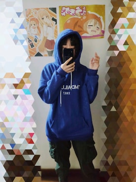 「--（--）のアイテム」を使った、绿绿无所畏惧さん（レディース・165cm）の冬コーディネート