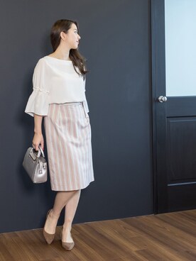 NBB STAFF 11さん（レディース・160cm）の春コーディネート