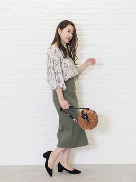 NBB STAFF 11さん（レディース・160cm）の春コーディネート