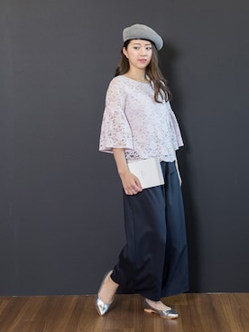 NBB STAFF 11さん（レディース・160cm）の春コーディネート