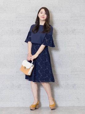 NBB STAFF 11さん（レディース・160cm）の春コーディネート