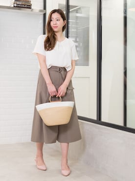 NBB STAFF 11さん（レディース・160cm）の春コーディネート