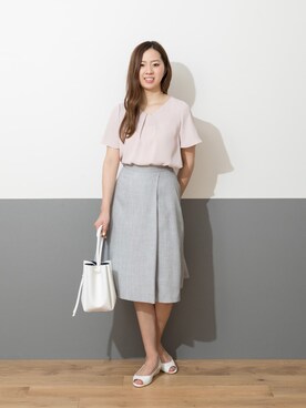 NBB STAFF 11さん（レディース・160cm）の春コーディネート
