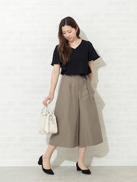 NBB STAFF 11さん（レディース・160cm）の春コーディネート