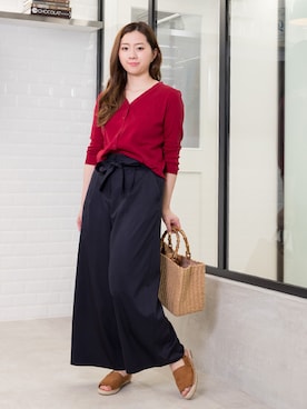 NBB STAFF 11さん（レディース・160cm）の夏コーディネート