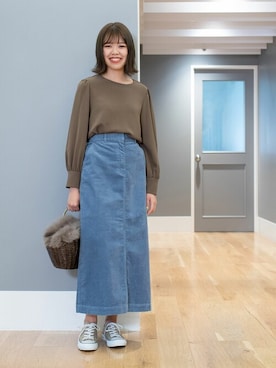 NBB STAFF 11さん（レディース・160cm）の秋コーディネート