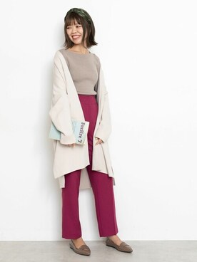 NBB STAFF 11さん（レディース・160cm）の秋コーディネート