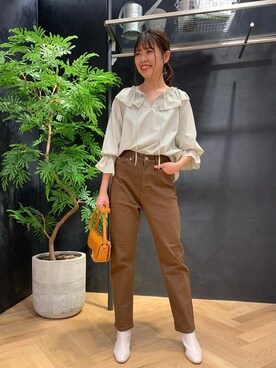 NBB STAFF 11さん（レディース・160cm）の秋コーディネート