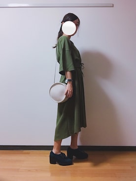 伽さん（レディース・158cm）の秋コーディネート