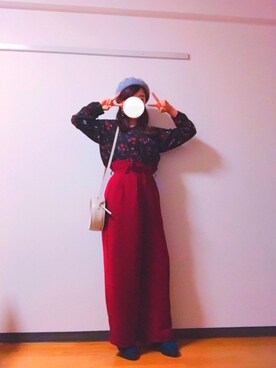 伽さん（レディース・158cm）の秋コーディネート